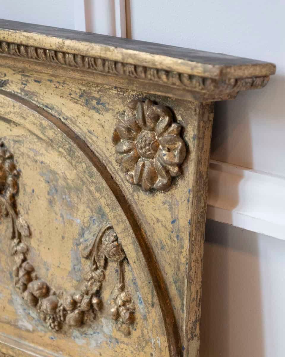 Early 19th Century Late Gustavian Giltwood Mirror, Stockholm - JAA