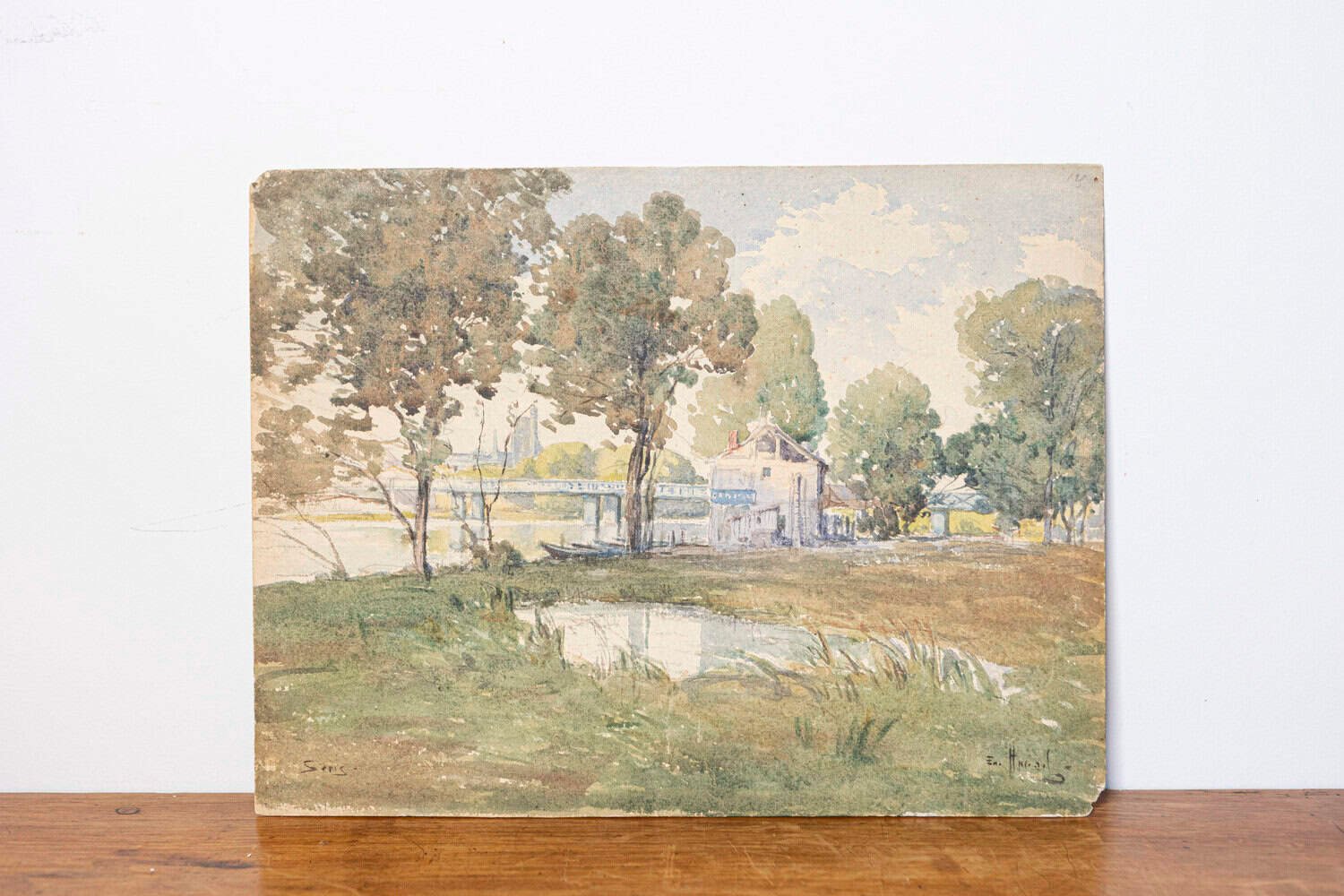 20th Century French Water Color - JAA