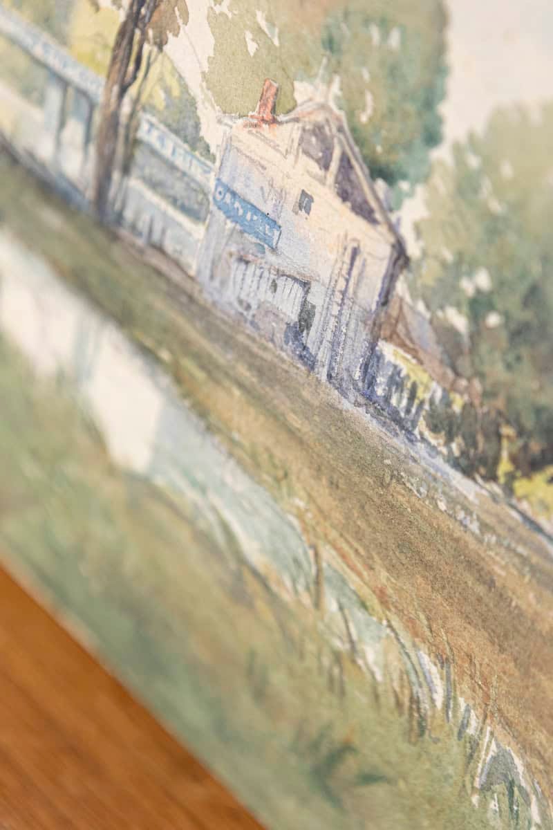 20th Century French Water Color - JAA