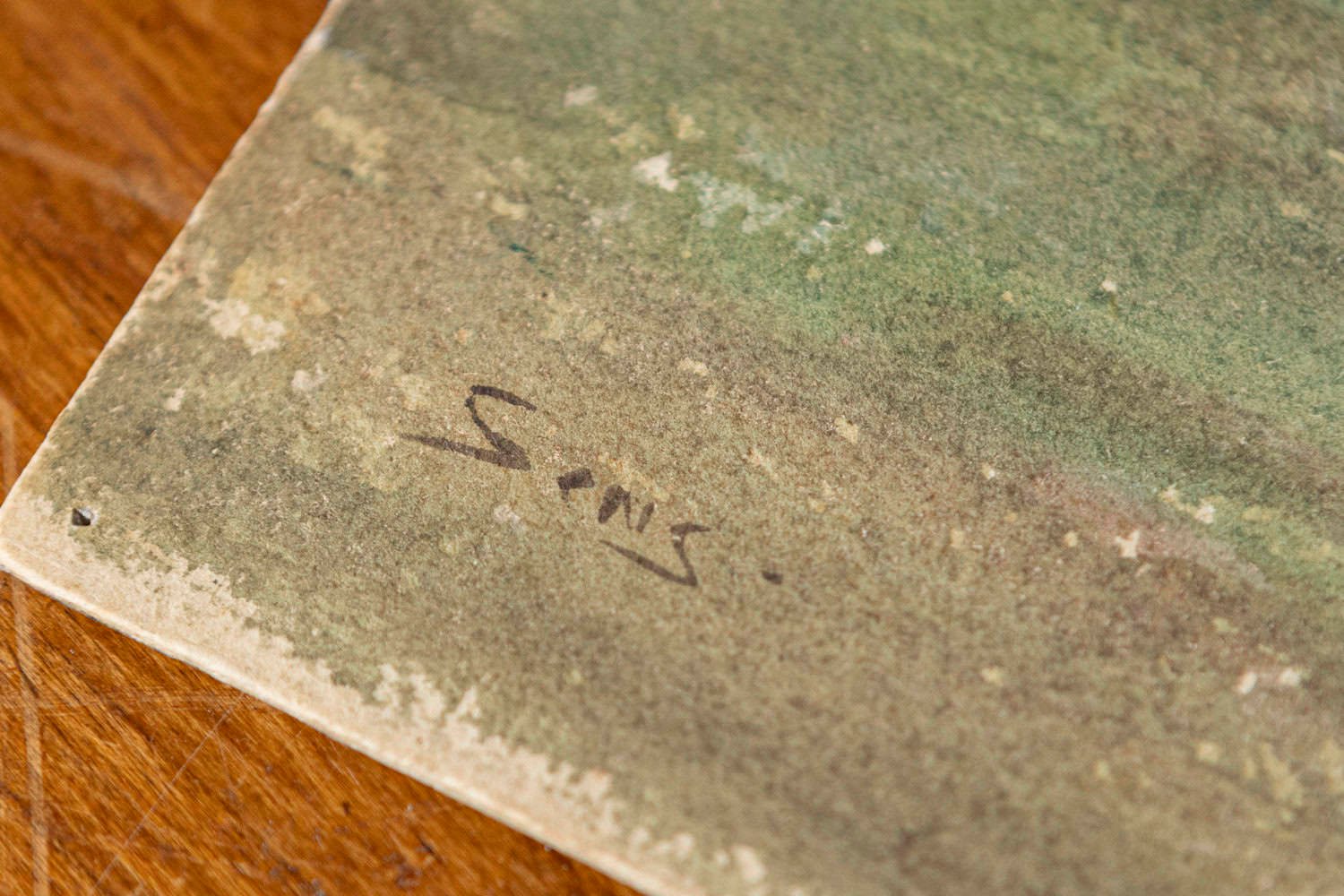 20th Century French Water Color - JAA