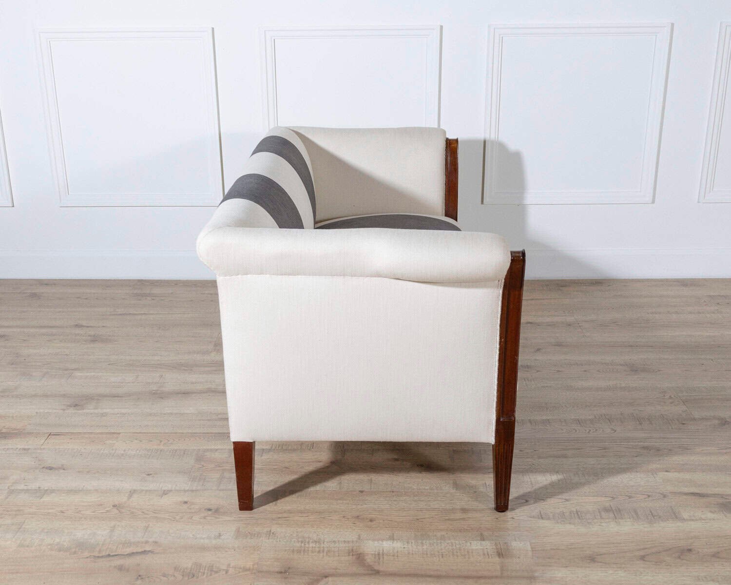 Italian Early 19th-Century Mahogany Sofa with Bronze Mounts - JAA