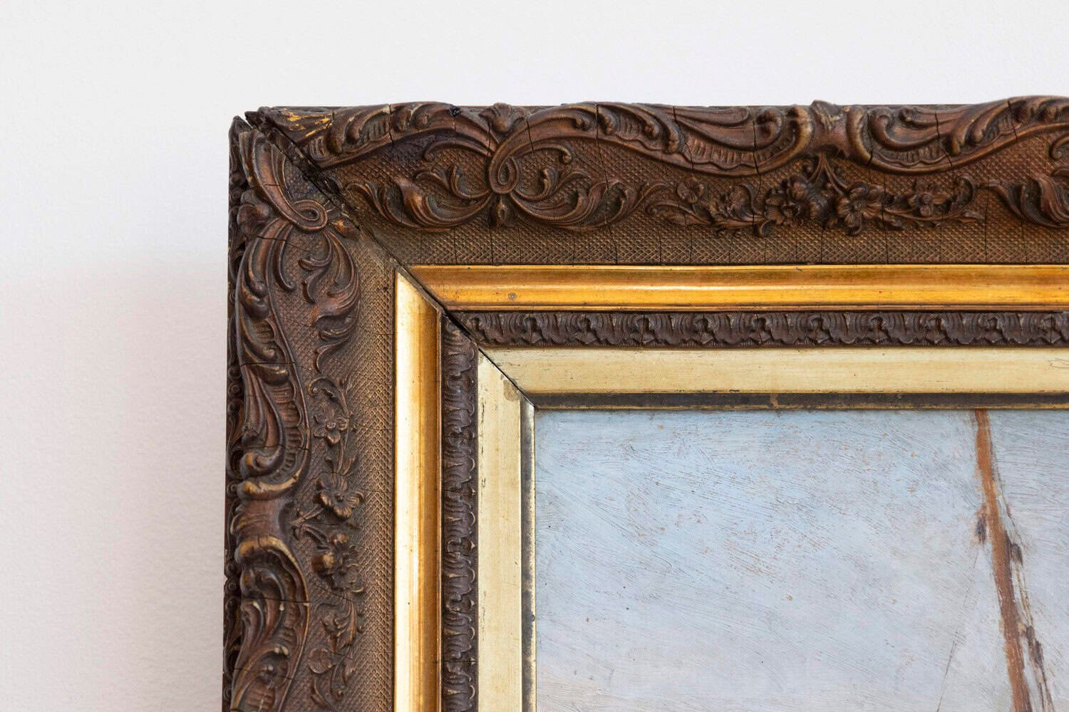 French 20th Century Oil on Panel 