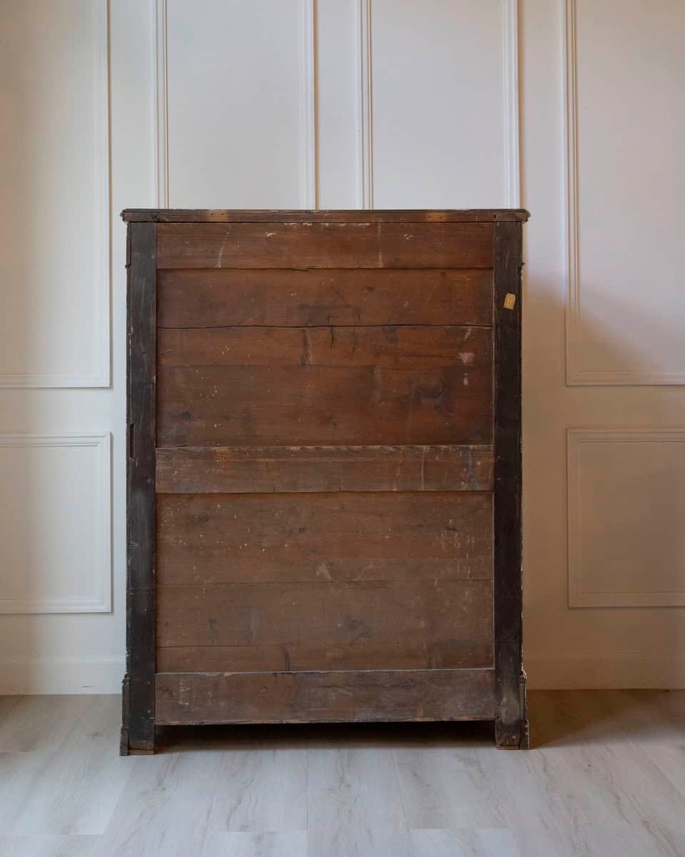 Chest Of Drawers Lacquered 19th Century With 8 Drawers - JAA