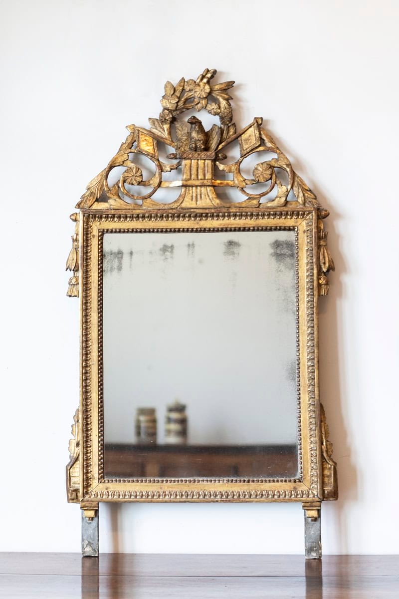 18th Century French Louis XVI Mirror Circa 1790 - JAA