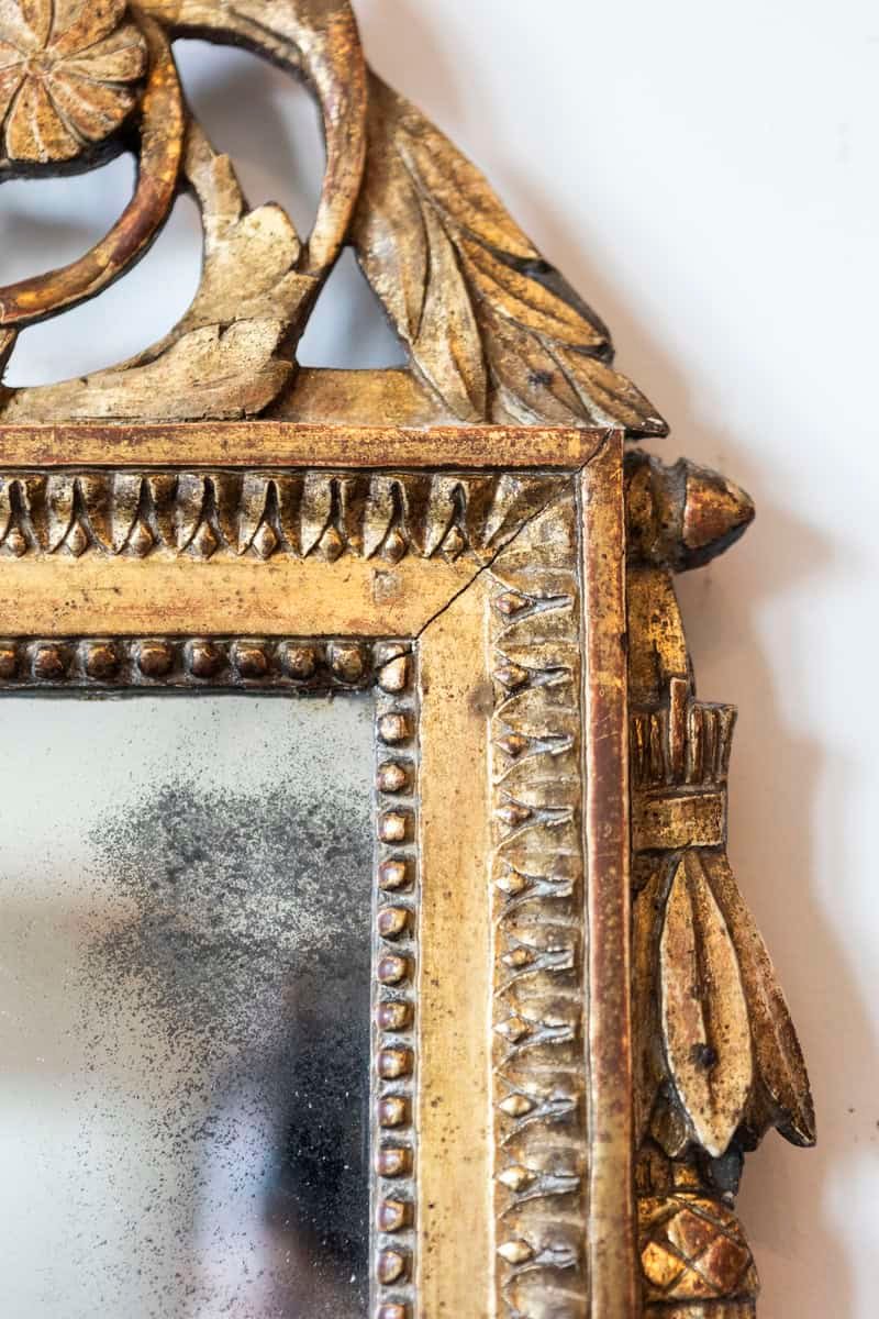 18th Century French Louis XVI Mirror Circa 1790 - JAA