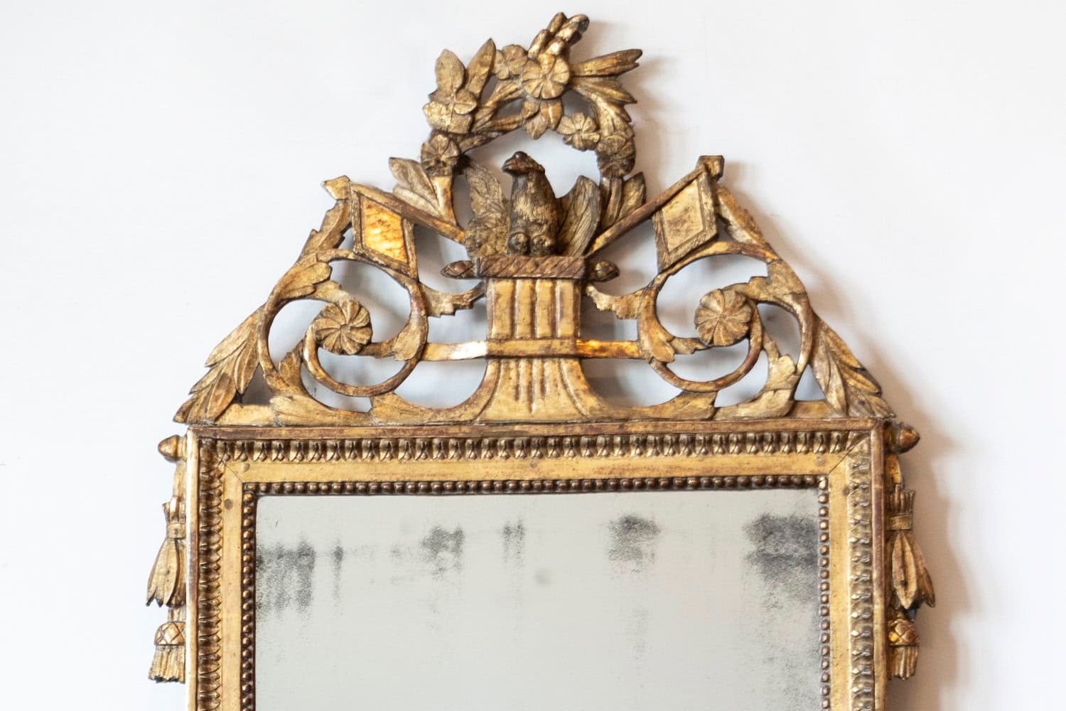 18th Century French Louis XVI Mirror Circa 1790 - JAA
