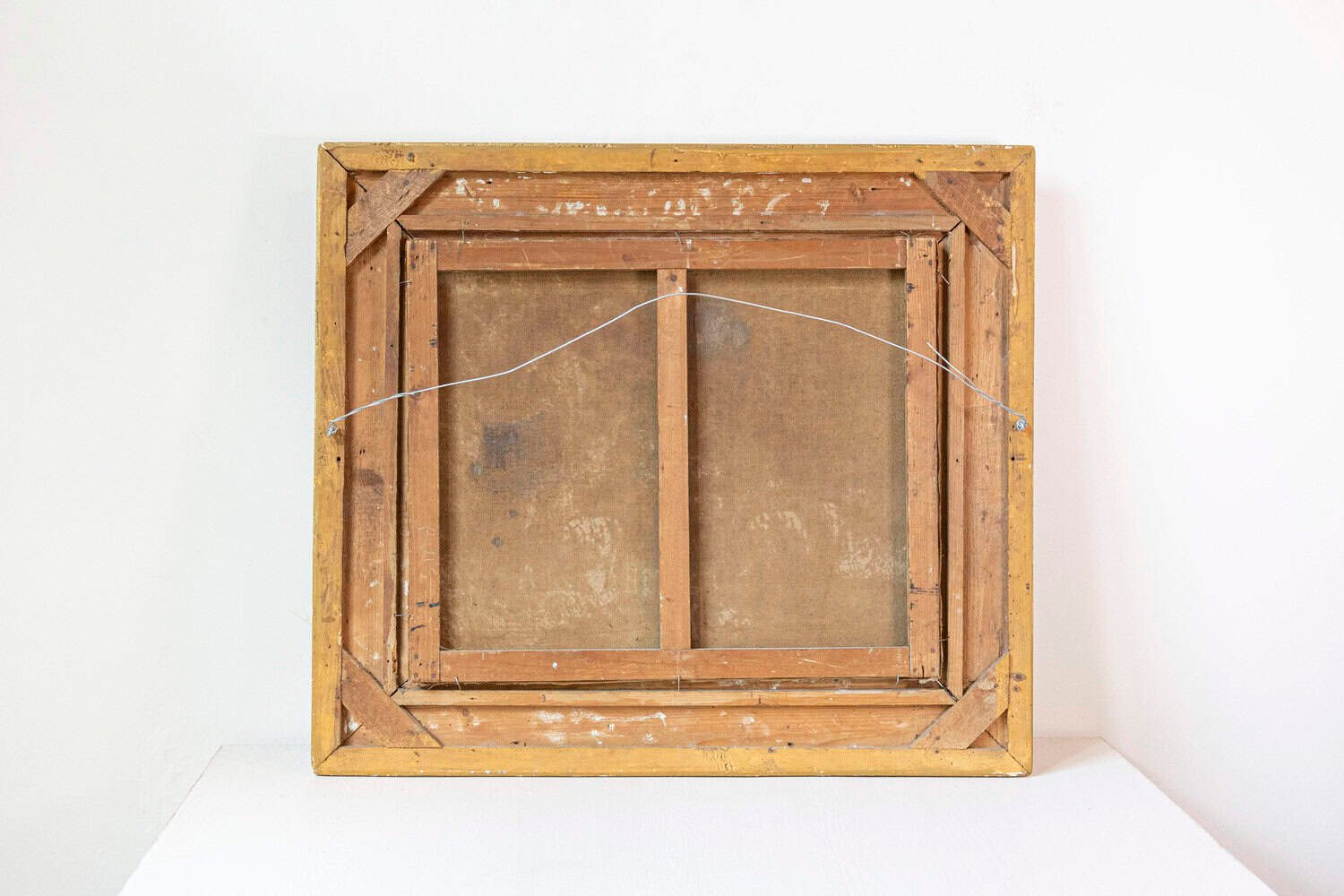 French Barbizon Painting of a Shepherd with His Herd of Sheep, Late 19th Century - JAA