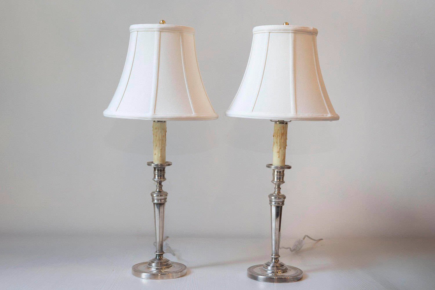 ON HOLD - Pair of 19th Century French Lamps - JAA