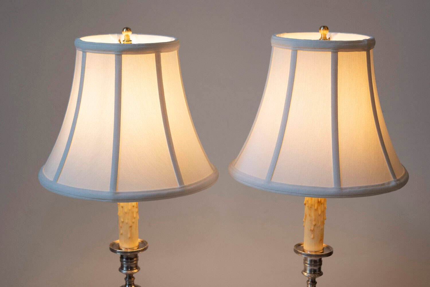 ON HOLD - Pair of 19th Century French Lamps - JAA