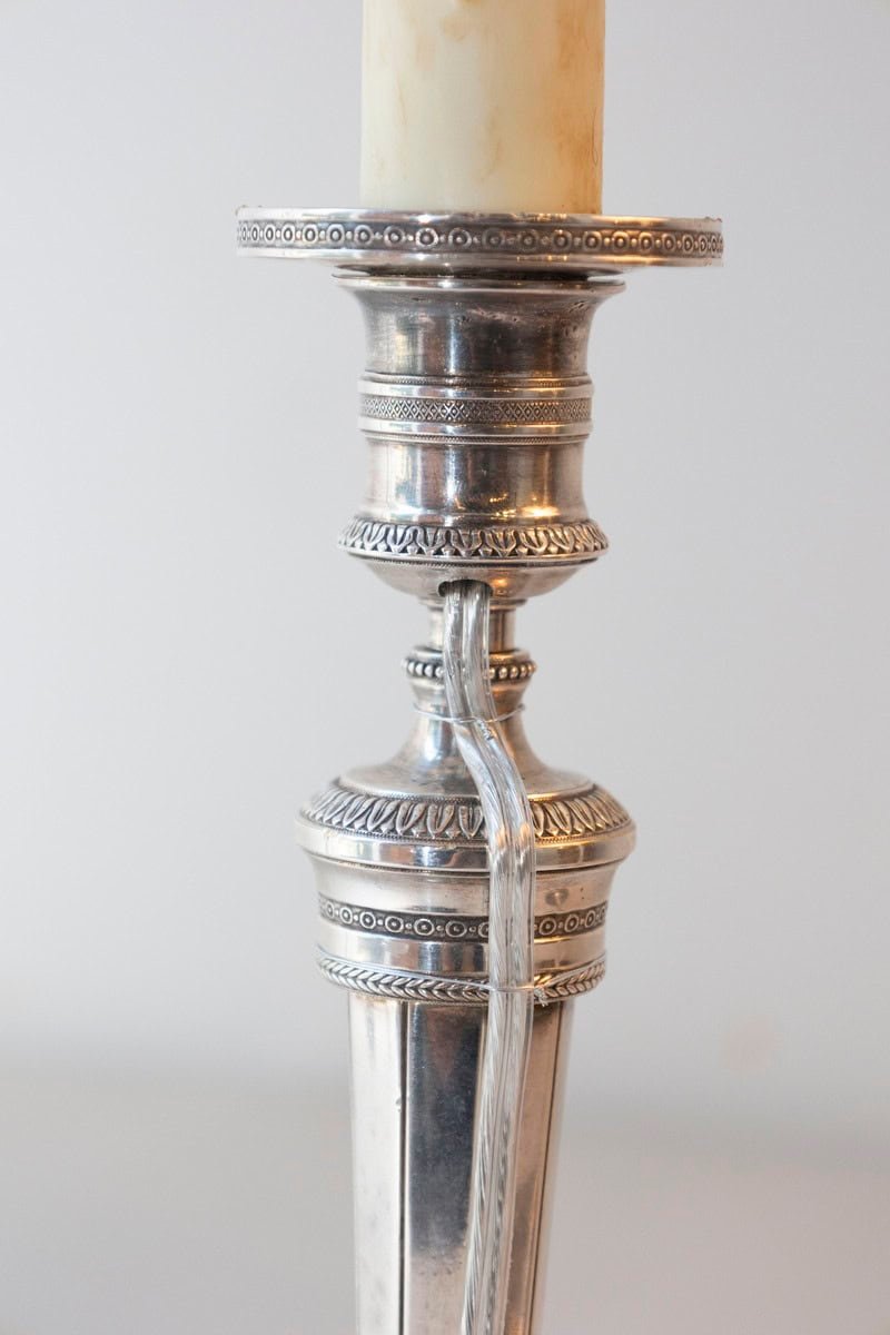 ON HOLD - Pair of 19th Century French Lamps - JAA