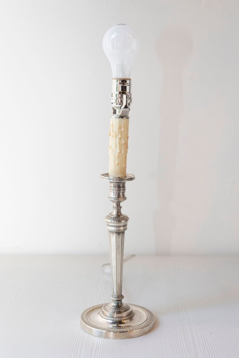 ON HOLD - Pair of 19th Century French Lamps - JAA