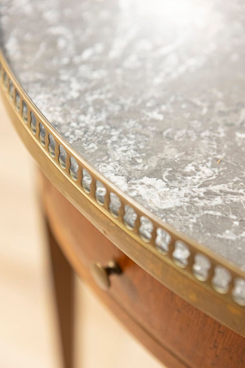 French 20th Century Louis XVI Style Bouillotte Table - JAA