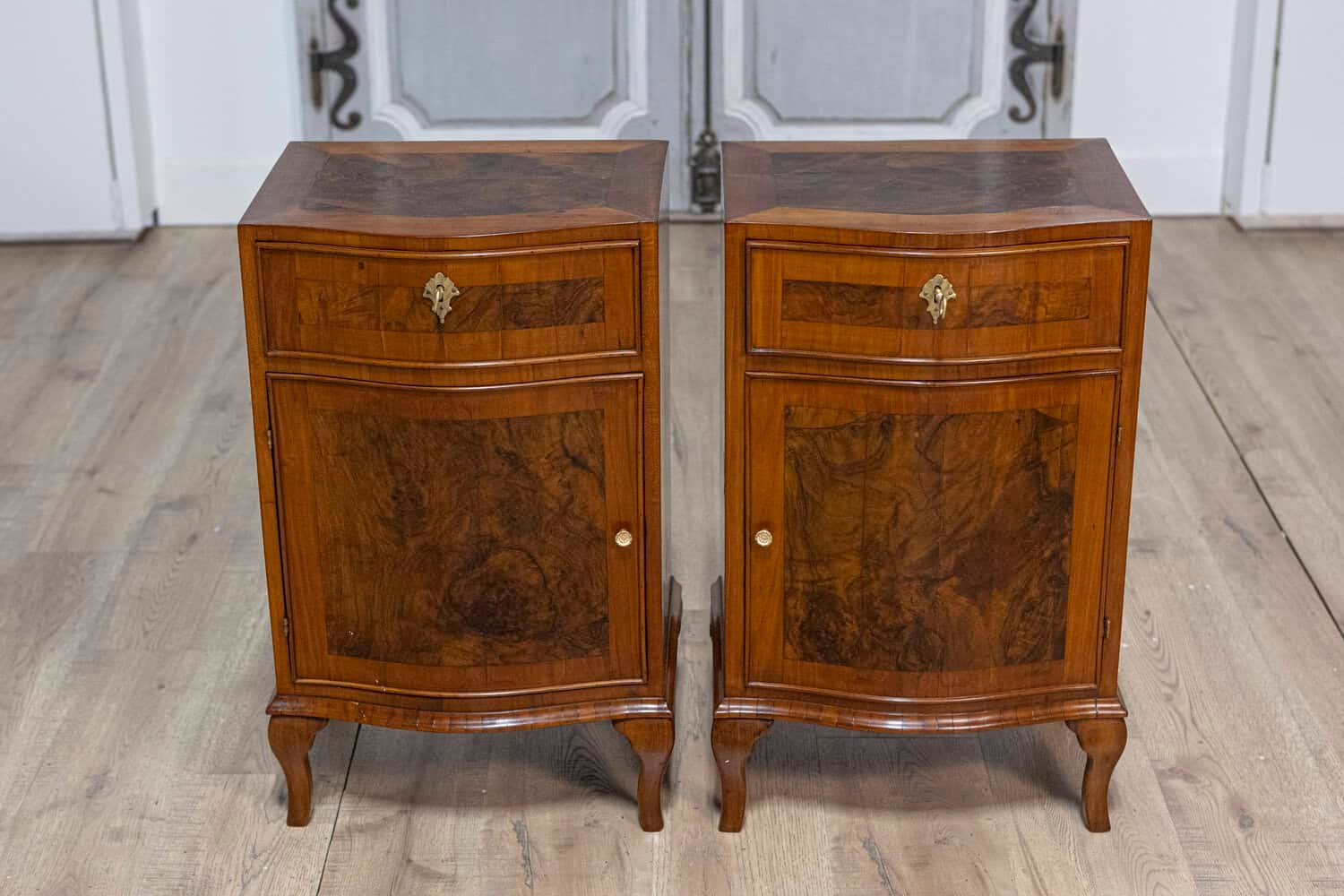 Pair of 19th Century Italian Nightstands - JAA