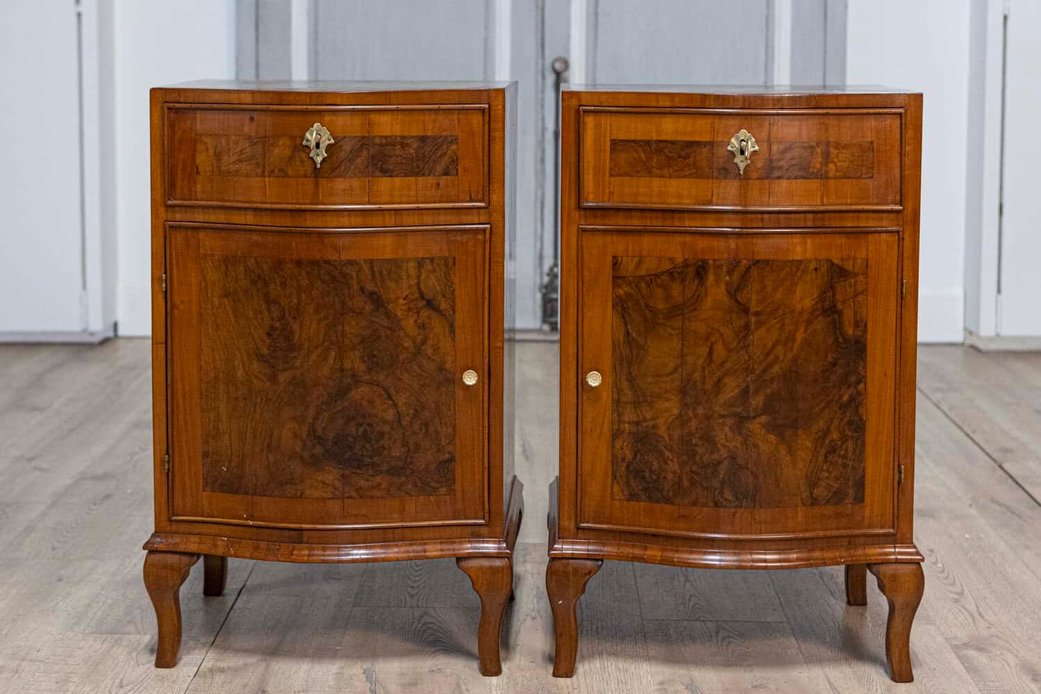 Pair of 19th Century Italian Nightstands - JAA