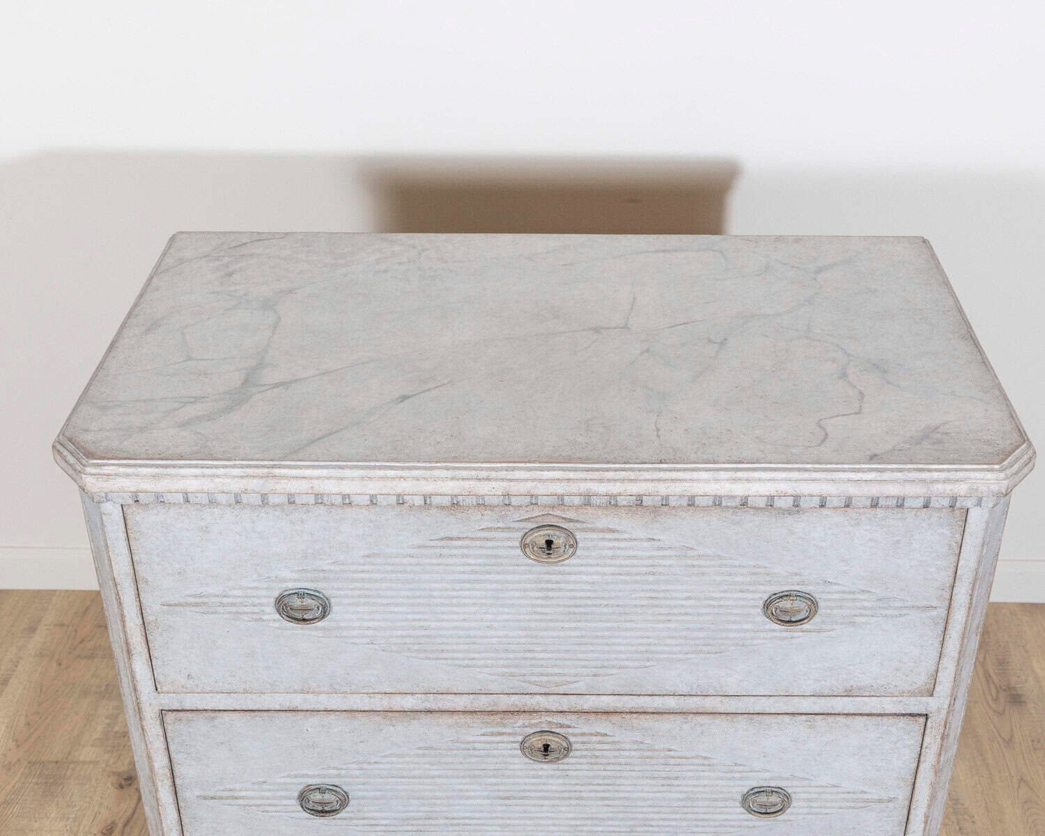 19th Century Swedish Gustavian Style Chest of Drawers Circa 1870 - JAA