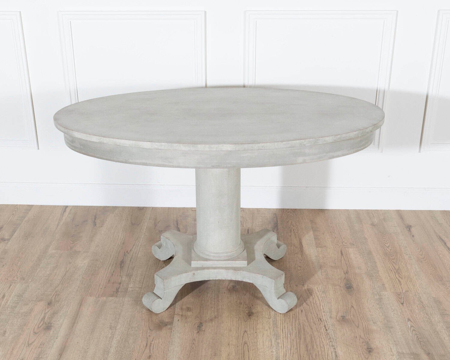 Antique Swedish Oval Painted Center Table, circa 1900–1910 - JAA