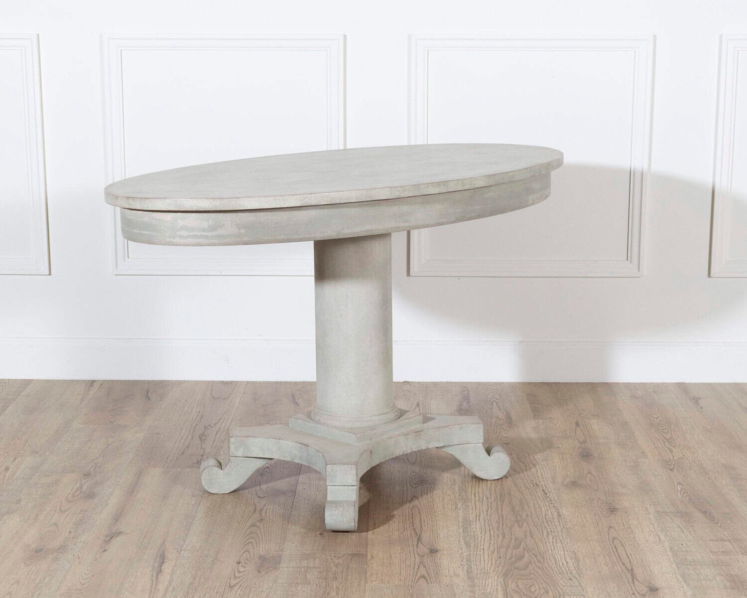 Antique Swedish Oval Painted Center Table, circa 1900–1910 - JAA