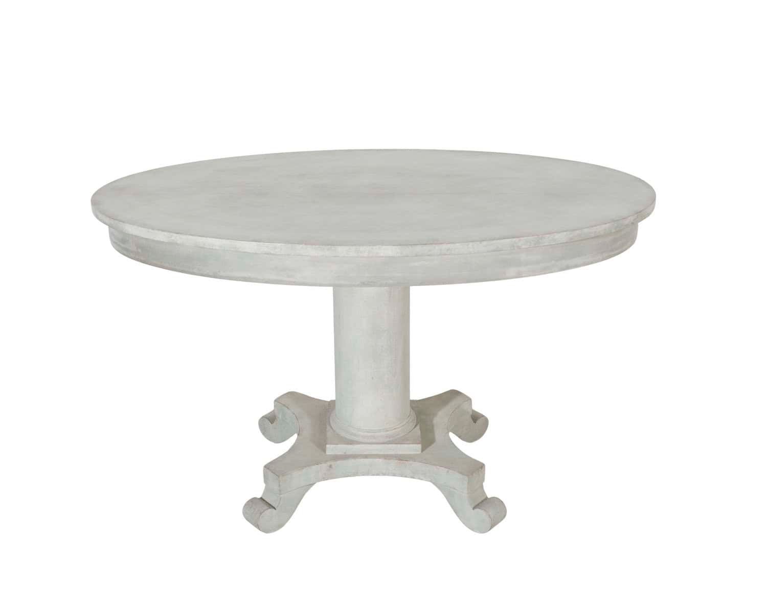 Antique Swedish Oval Painted Center Table, circa 1900–1910