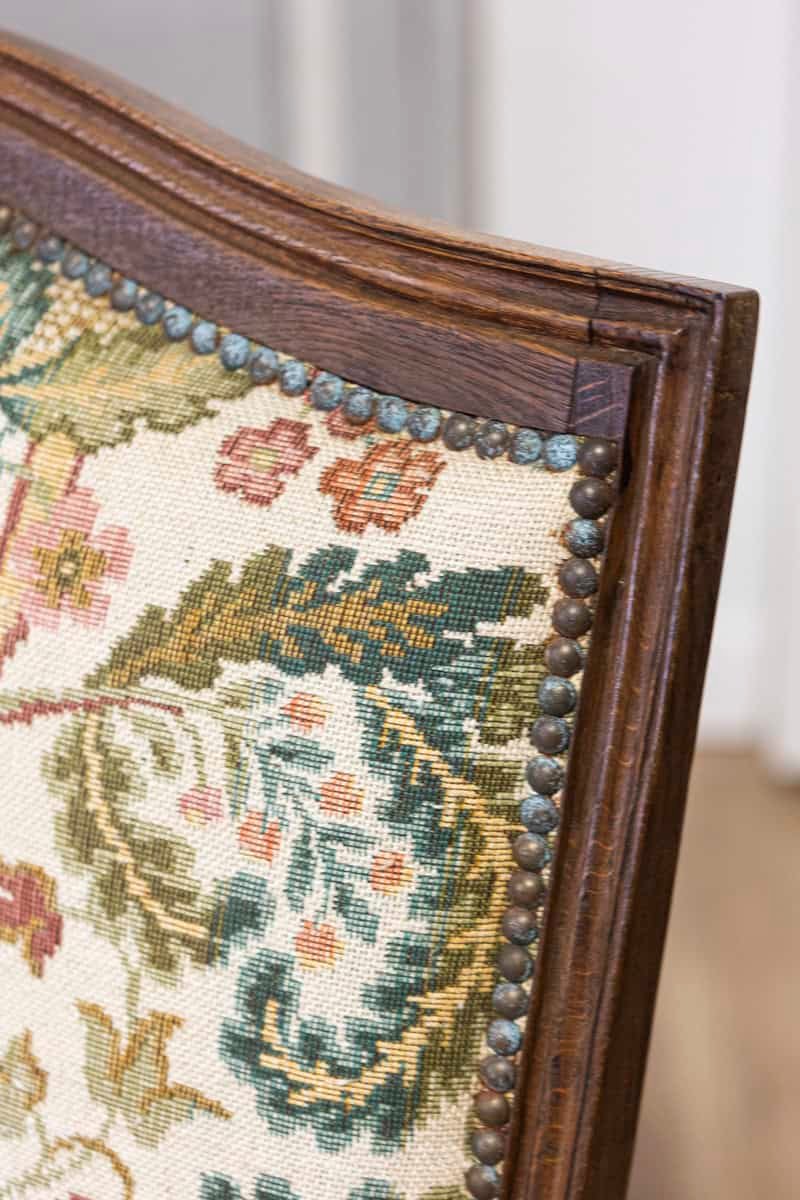 20th Century French Mutton Leg Walnut Sofa - JAA