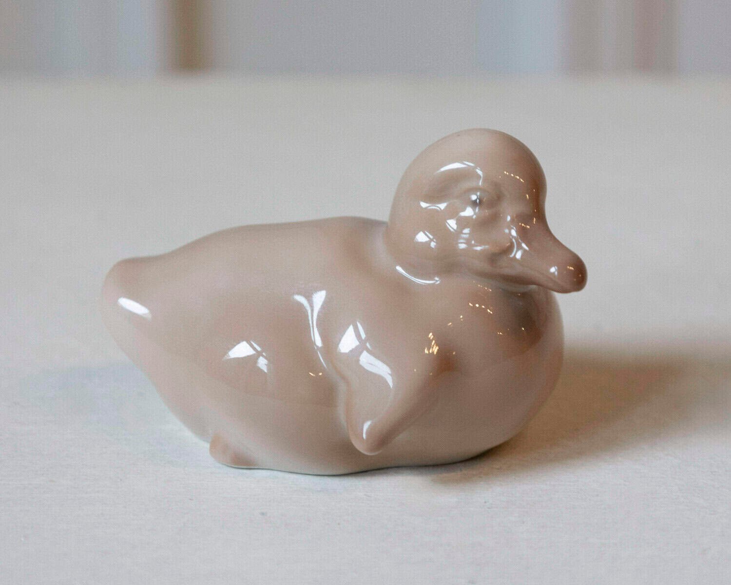 Danish Mid-20th Century Royal Copenhagen Porcelain Duckling Figurine - JAA