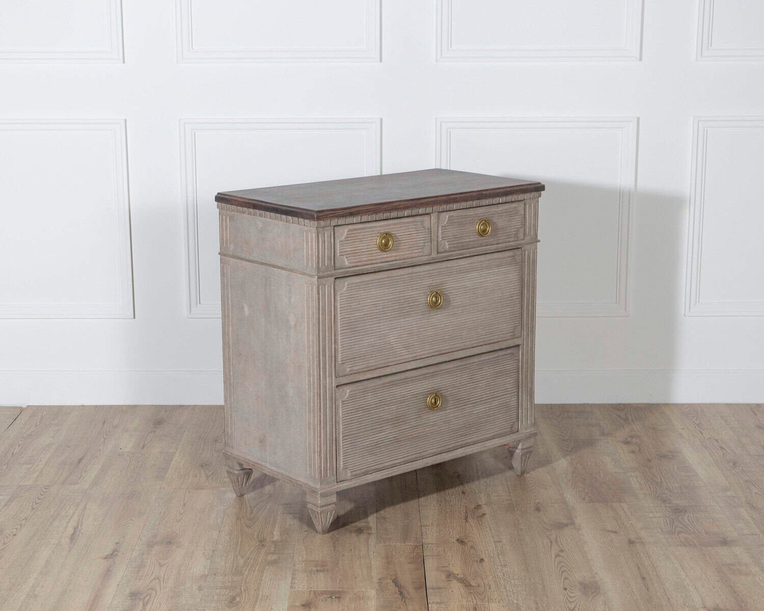 Swedish Gustavian Painted Chest of Drawers, circa 19th Century - JAA
