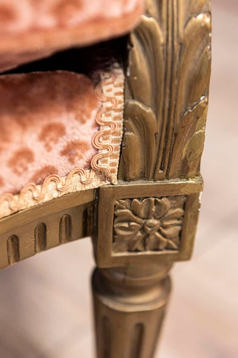 Pair of 20th Century French Louis XVI Style Bergères Chairs - JAA