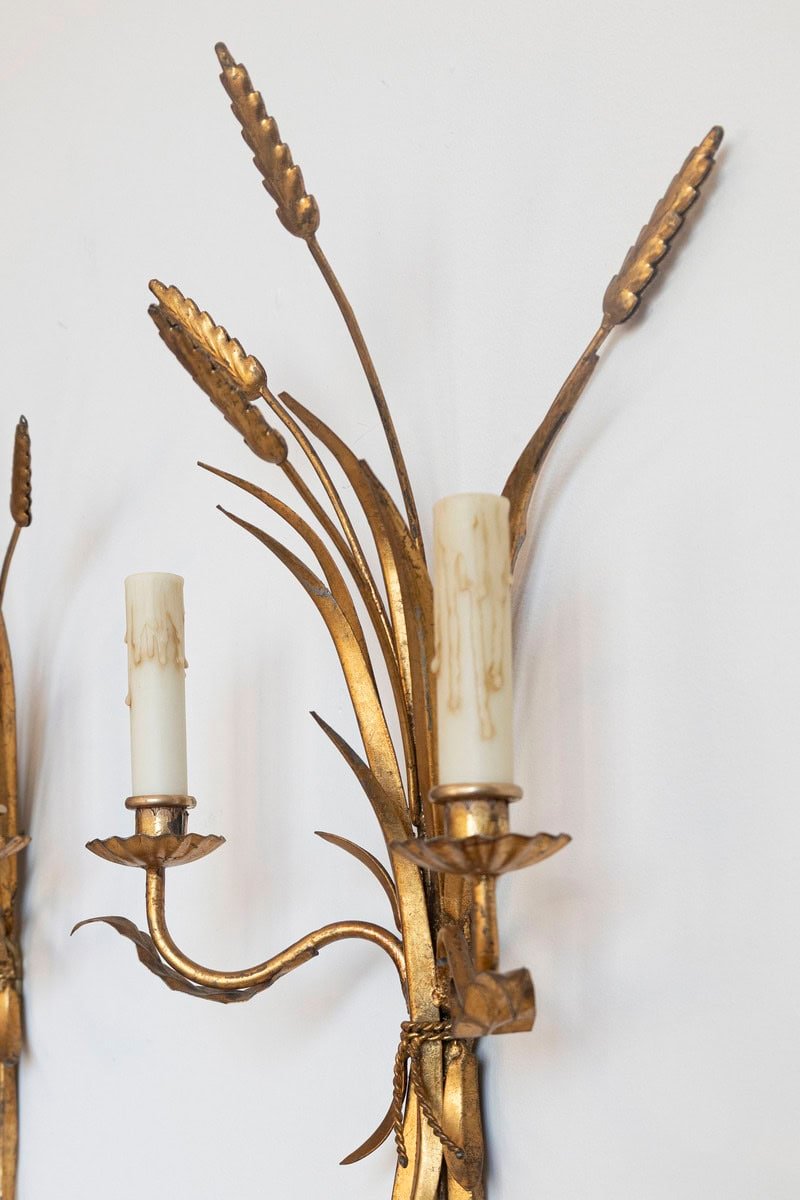Pair of 20th Century French Sconces - Inspired By Coco Chanel - JAA