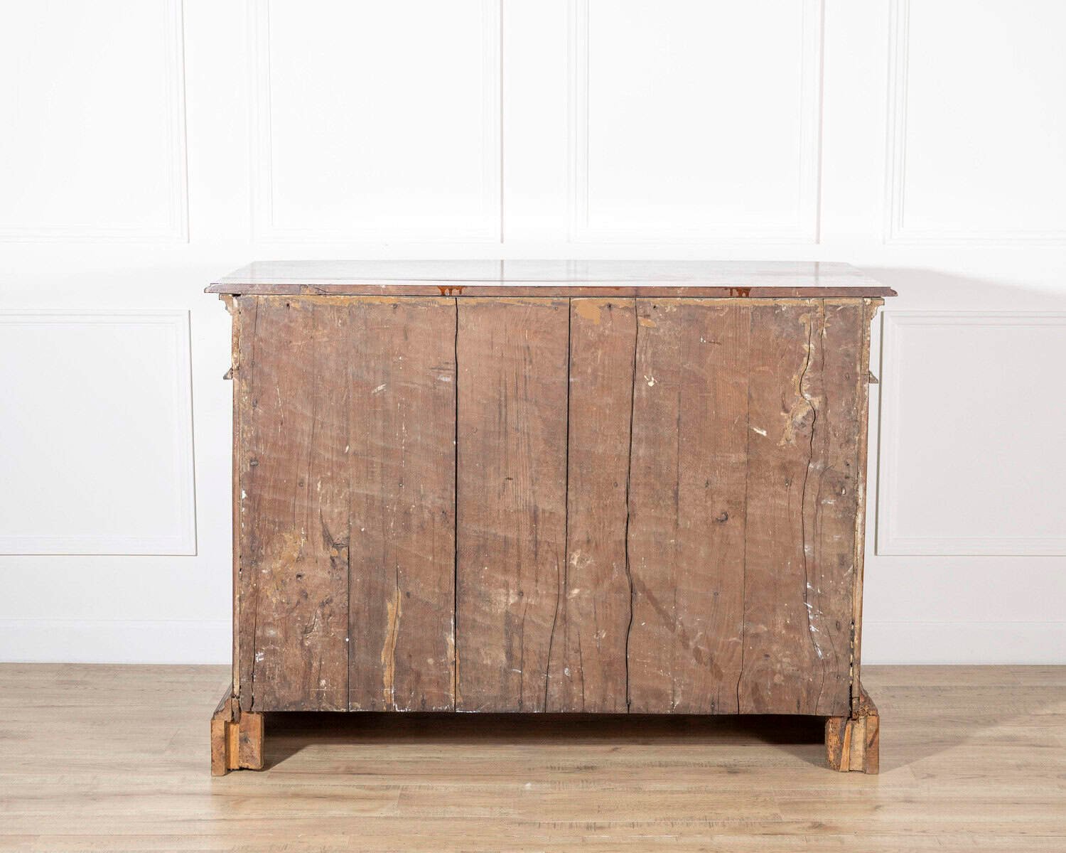 17th-Century Central Italian Walnut Commode with Maple Inlay - JAA