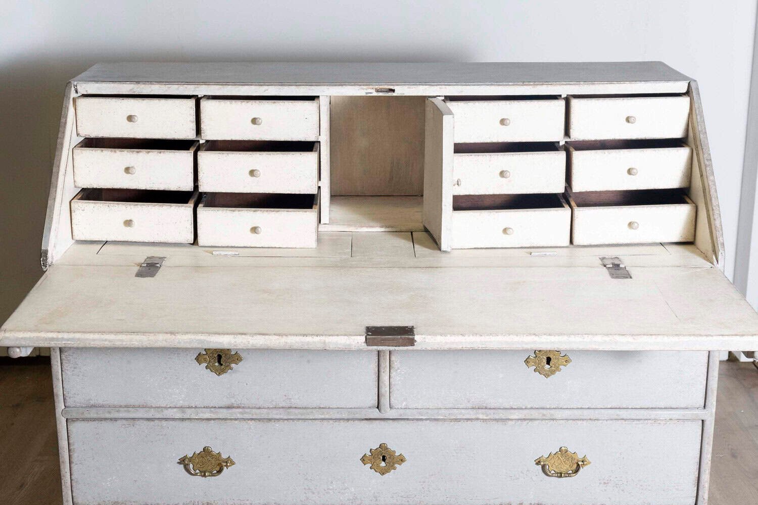 Scandinavian 18th Century Bureau Circa 1790 - JAA