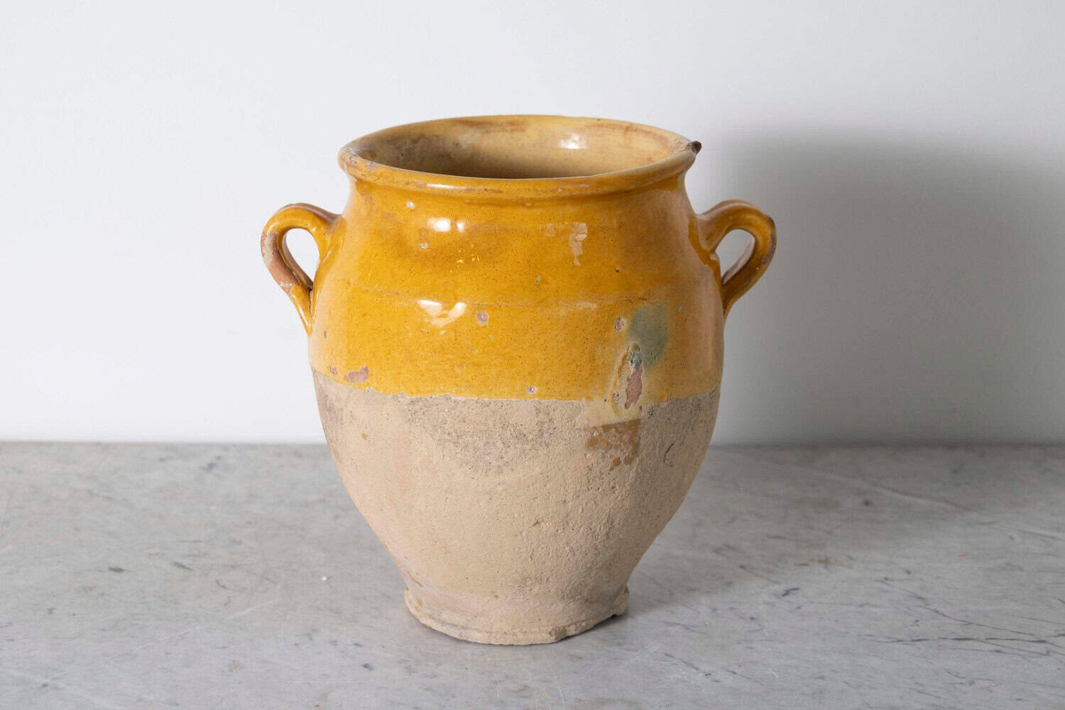 19th Century French Provincial Glazed Pottery Vessel - JAA