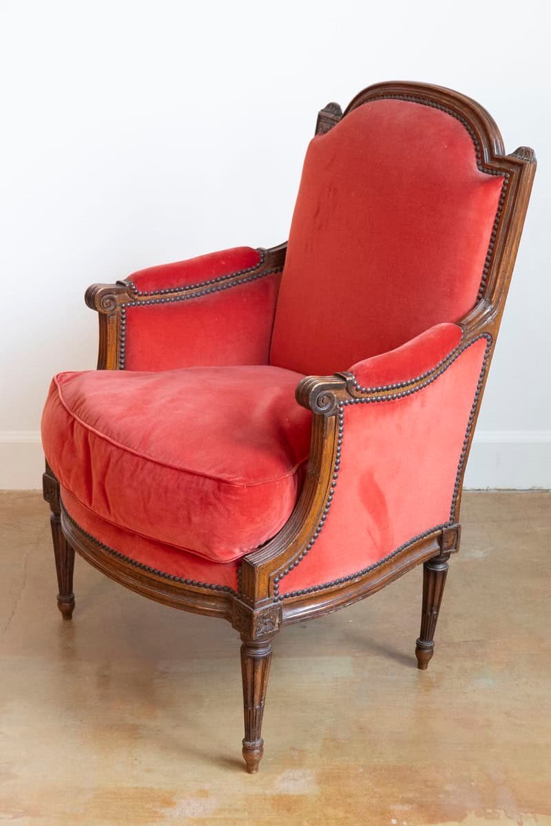 French 18th Century Louis XVI Bergere - JAA