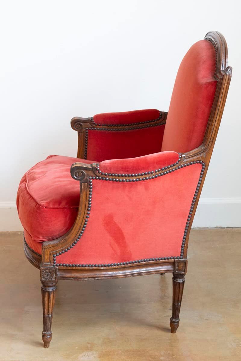 French 18th Century Louis XVI Bergere - JAA