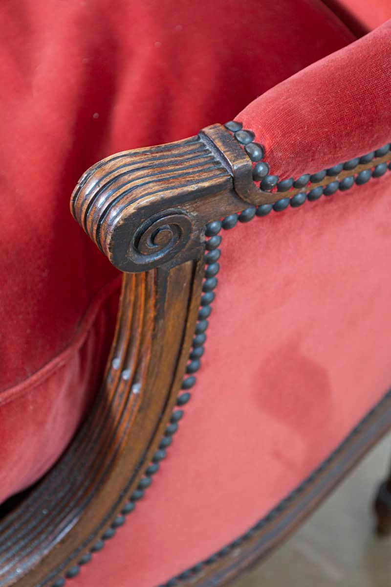 French 18th Century Louis XVI Bergere - JAA