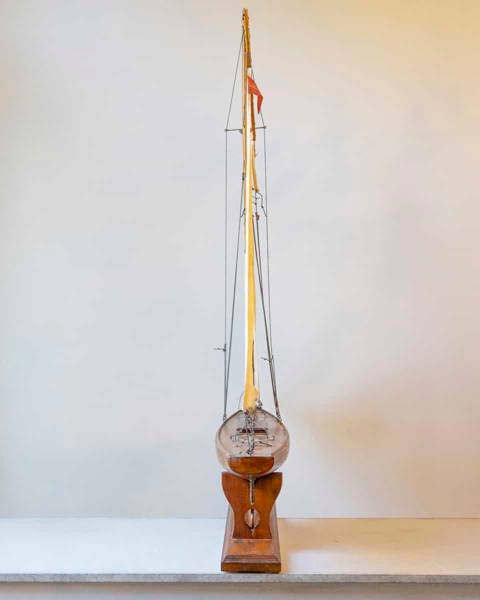 Early 20th Century, English Carved Wood Racing Yawl - JAA
