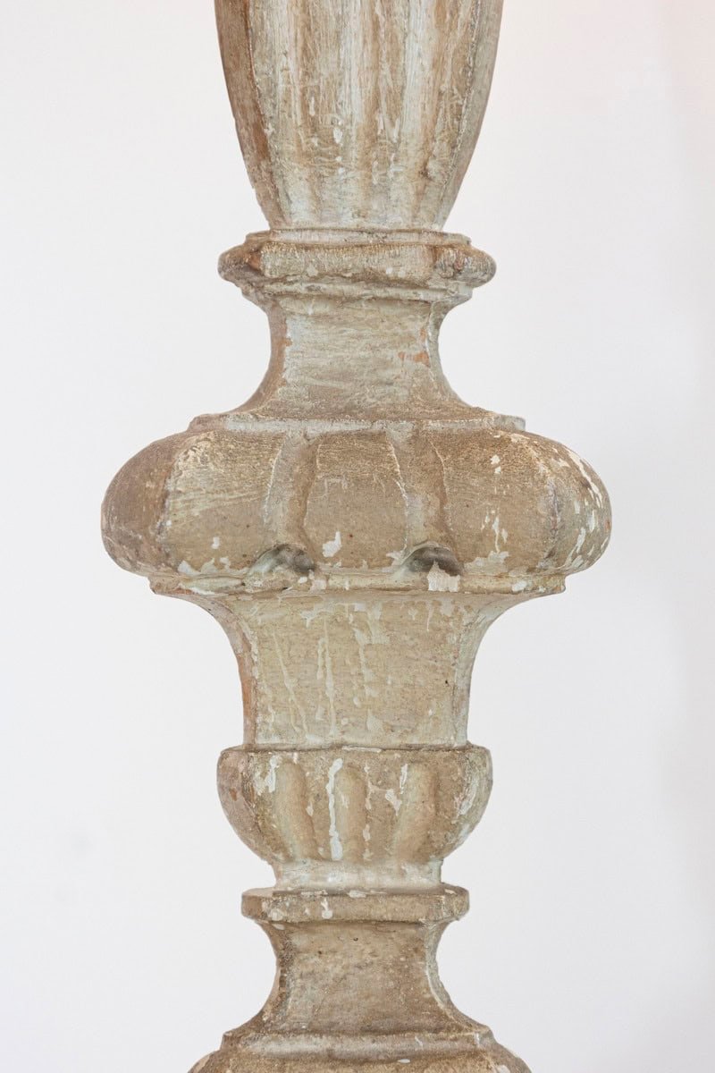 Pair of Lamps - 18th Century French Candlesticks - JAA