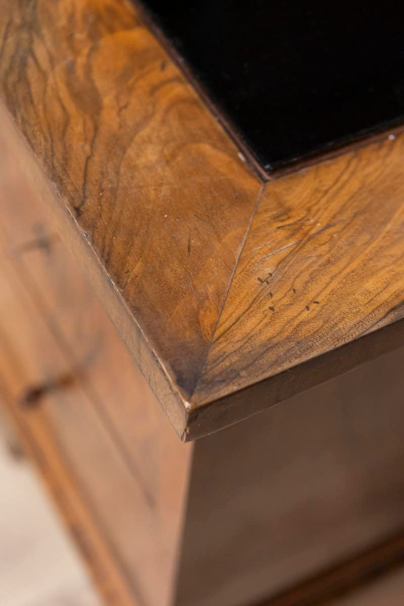 20th Century Italian Glass Top Desk - JAA