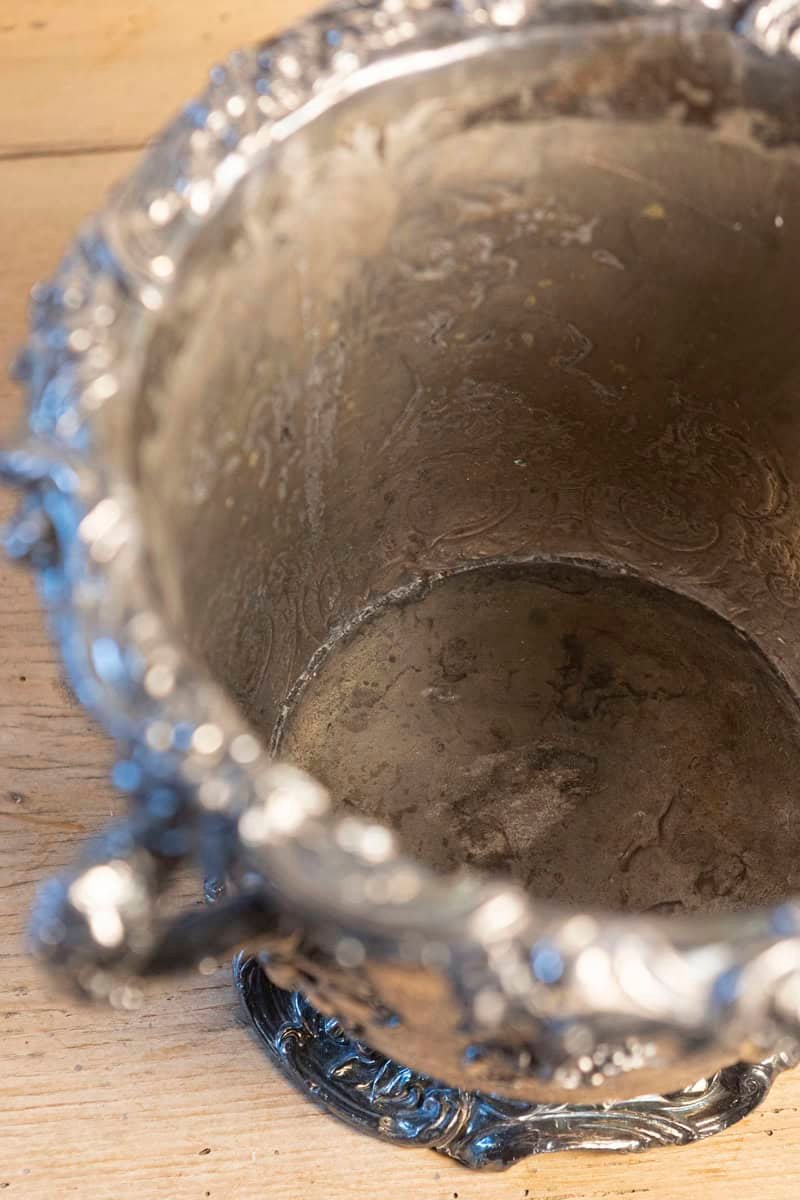 English 19th Century George III Sheffield Silver on Copper Champagne Bucket - JAA