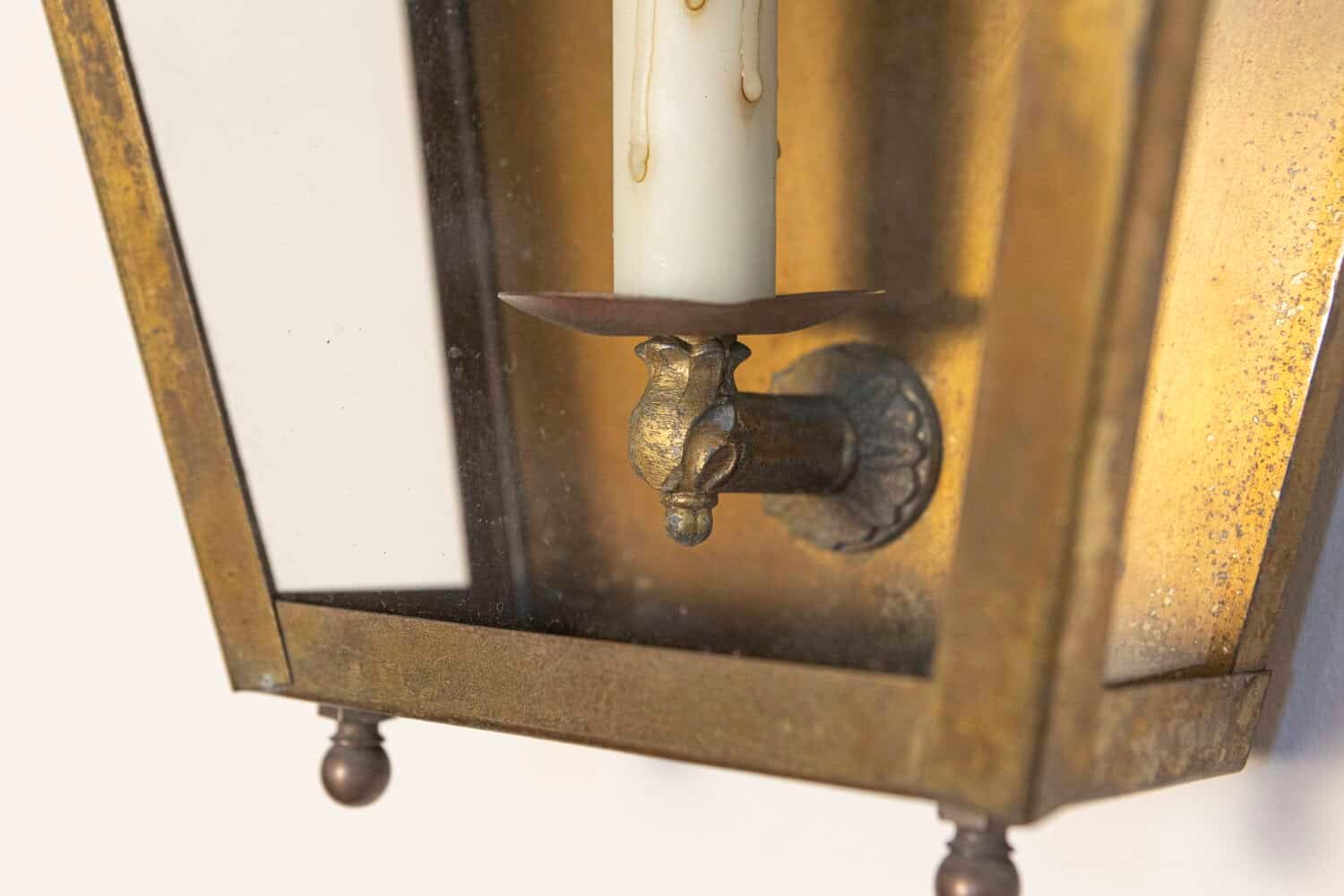 ON HOLD - Pair of 20th Century French Lanterns - JAA