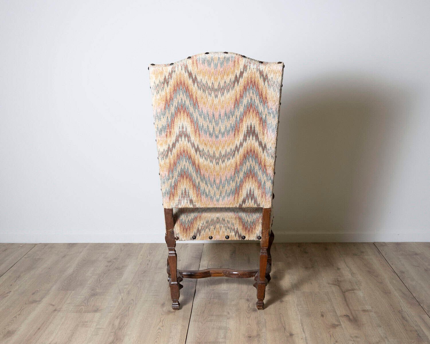 Pair of 18th Century Italian Walnut Arm Chairs - JAA