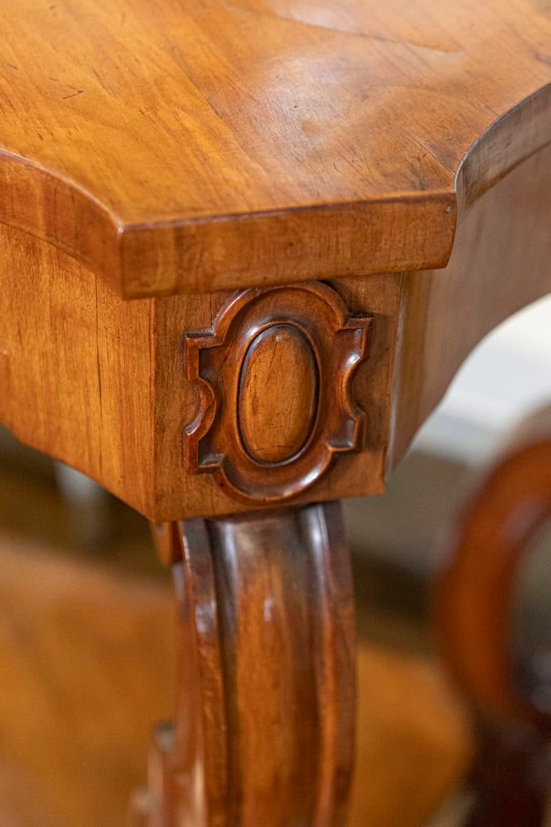 19th Century Pair of Italian Louis Philippe Consoles Circa 1860 - JAA