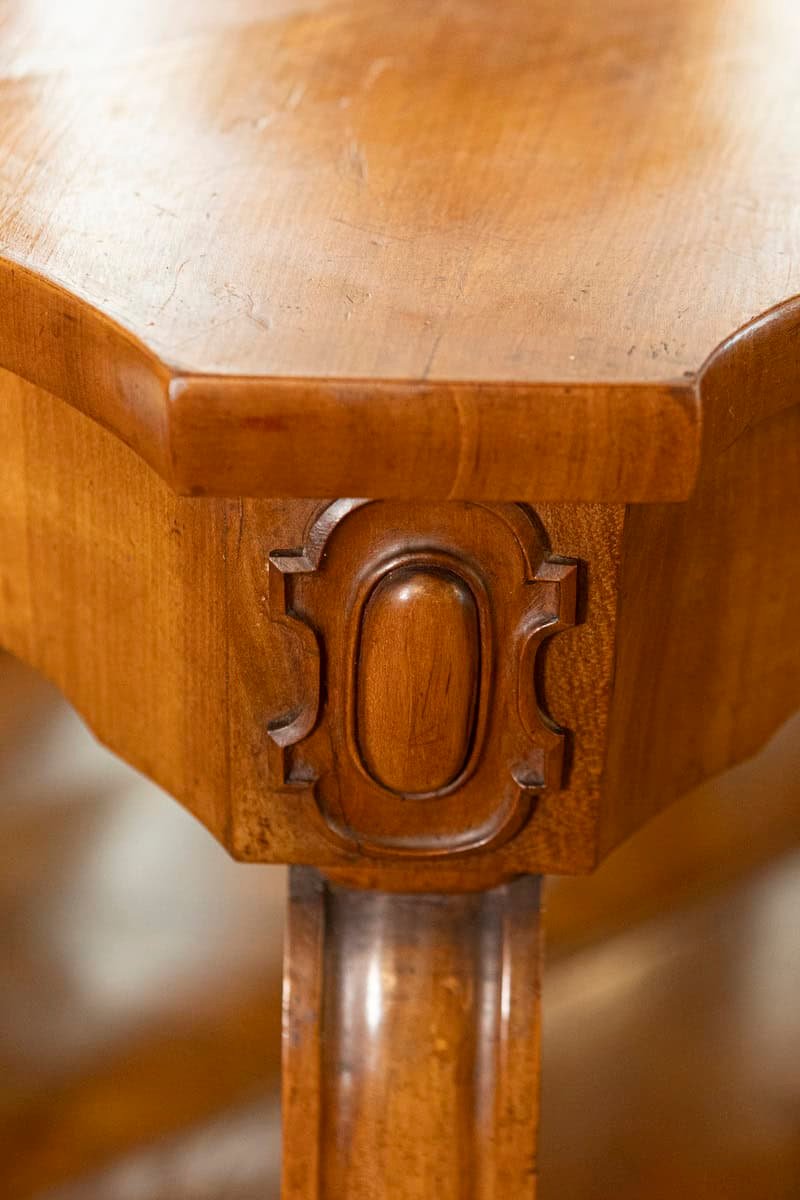 19th Century Pair of Italian Louis Philippe Consoles Circa 1860 - JAA