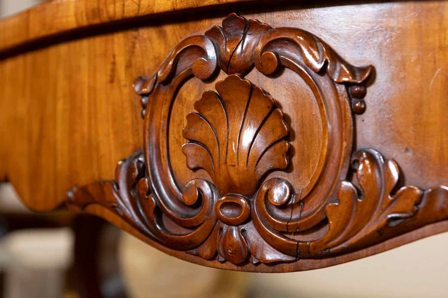 19th Century Pair of Italian Louis Philippe Consoles Circa 1860 - JAA