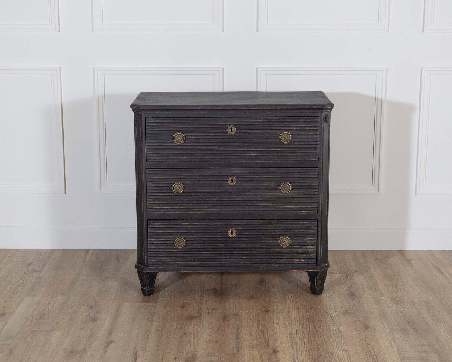 Pair of Swedish Painted Chests of Drawers, Circa 1880 - JAA