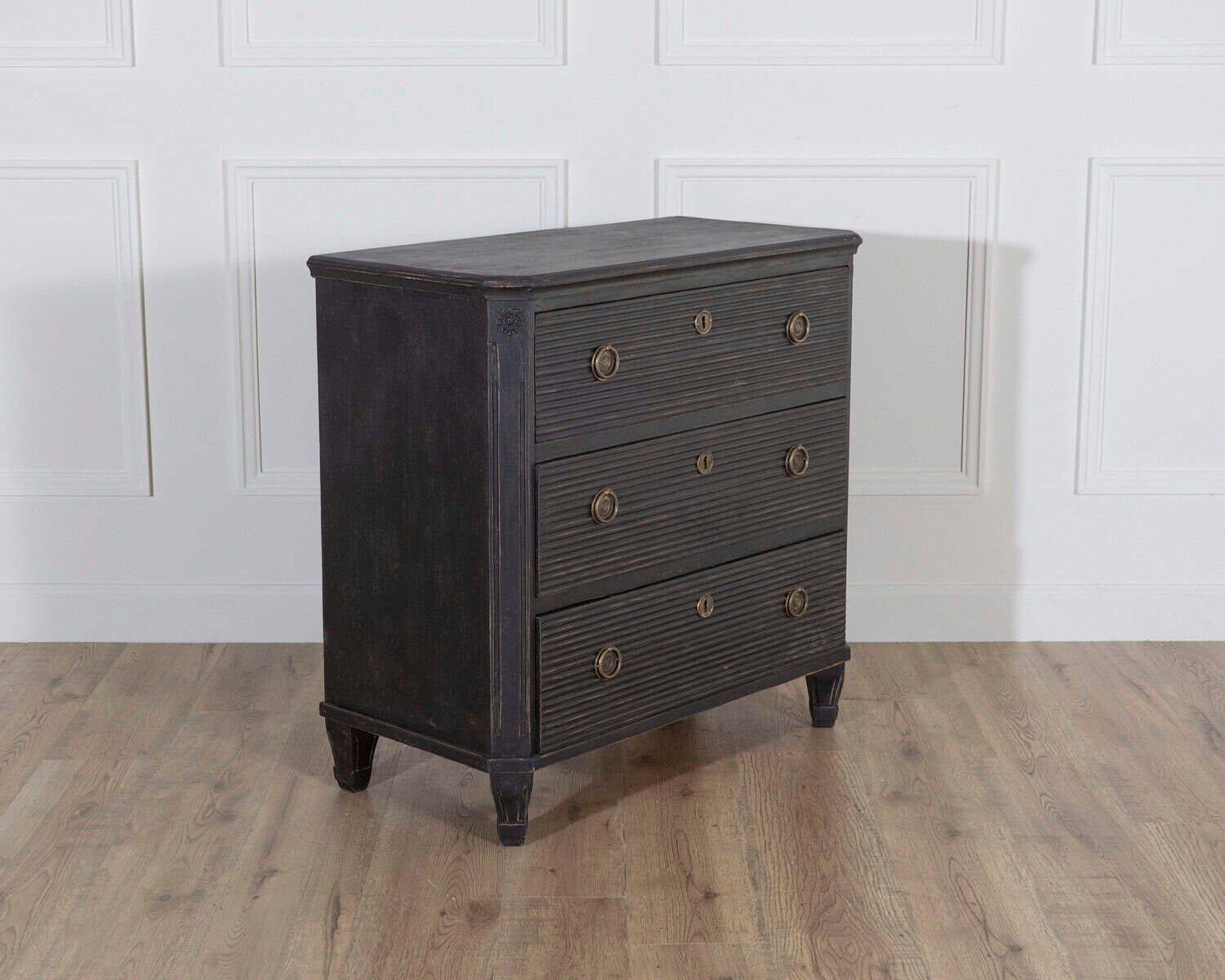 Pair of Swedish Painted Chests of Drawers, Circa 1880 - JAA