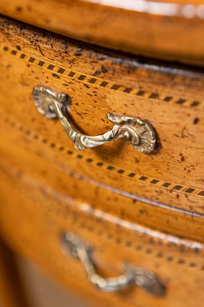 Pair of Early 20th Century French Transition Bedside Tables - JAA