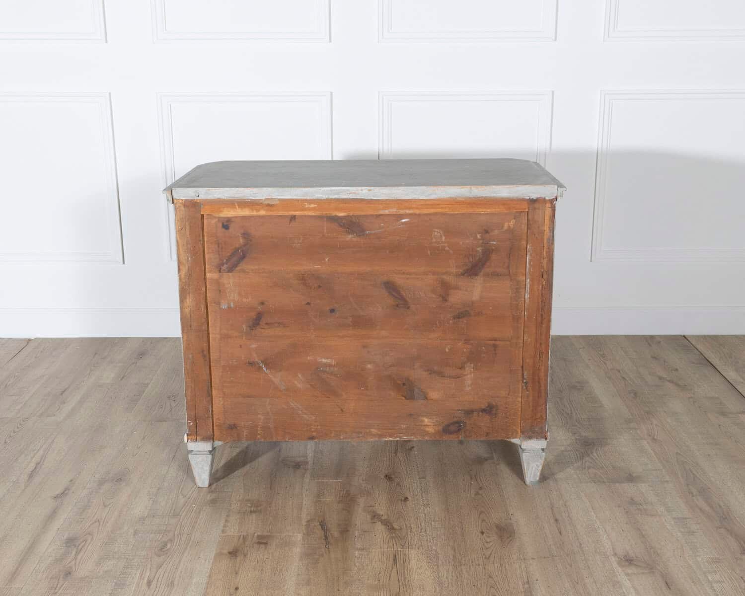 Pair of 19th Century Swedish Gustavian Painted Chests of Drawers - JAA