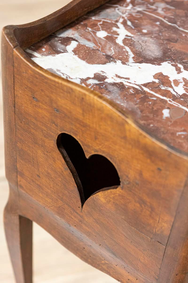 19th Century French Chevet Table - JAA