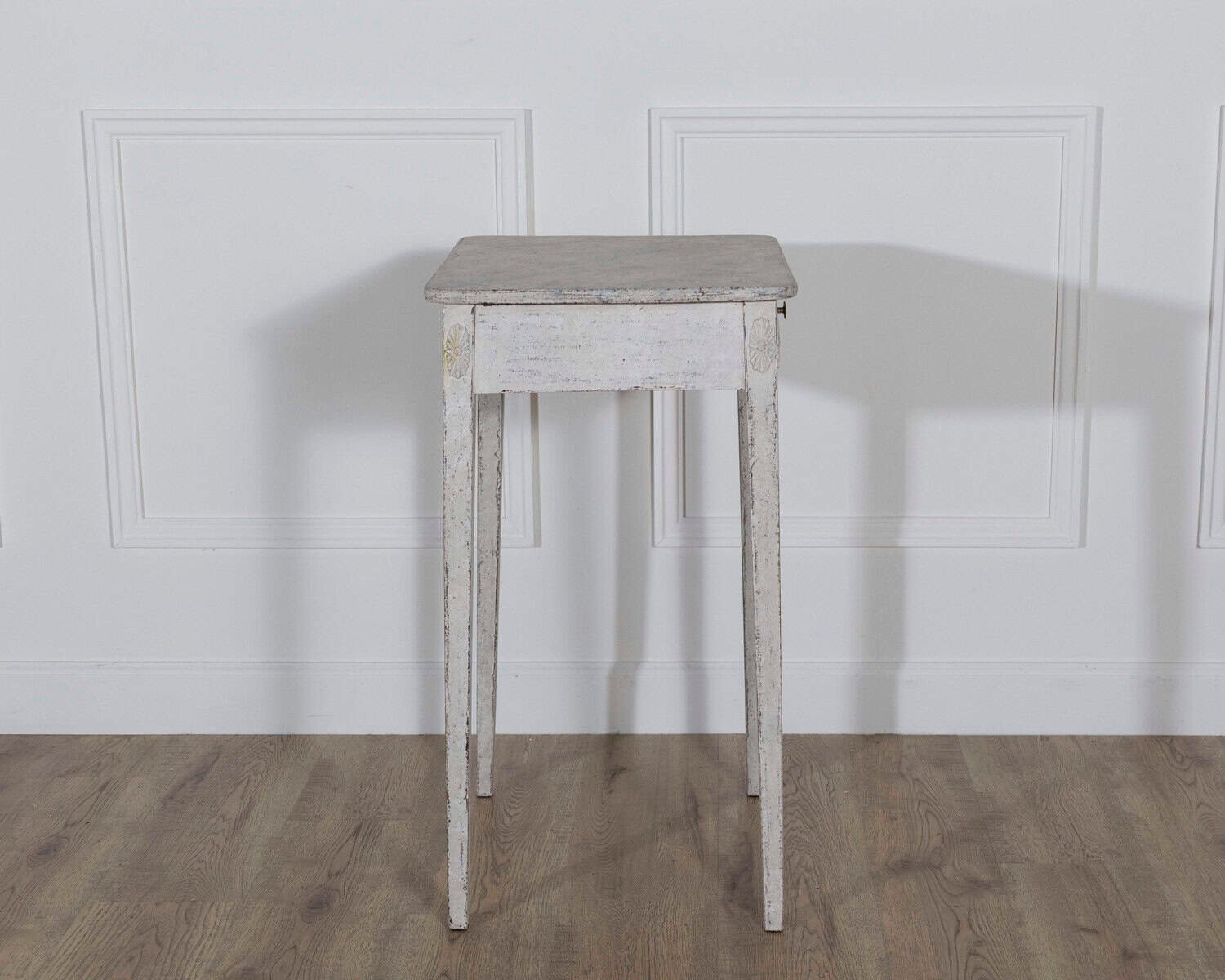 Swedish Painted Console Table with Drawer, circa 1880 - JAA
