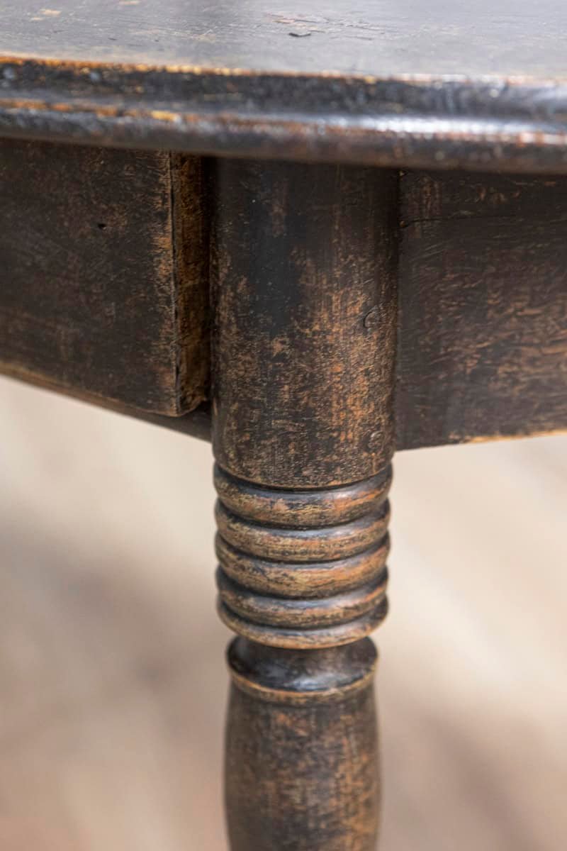 19th Century Swedish Demi Lune Console Table Circa 1860 - JAA