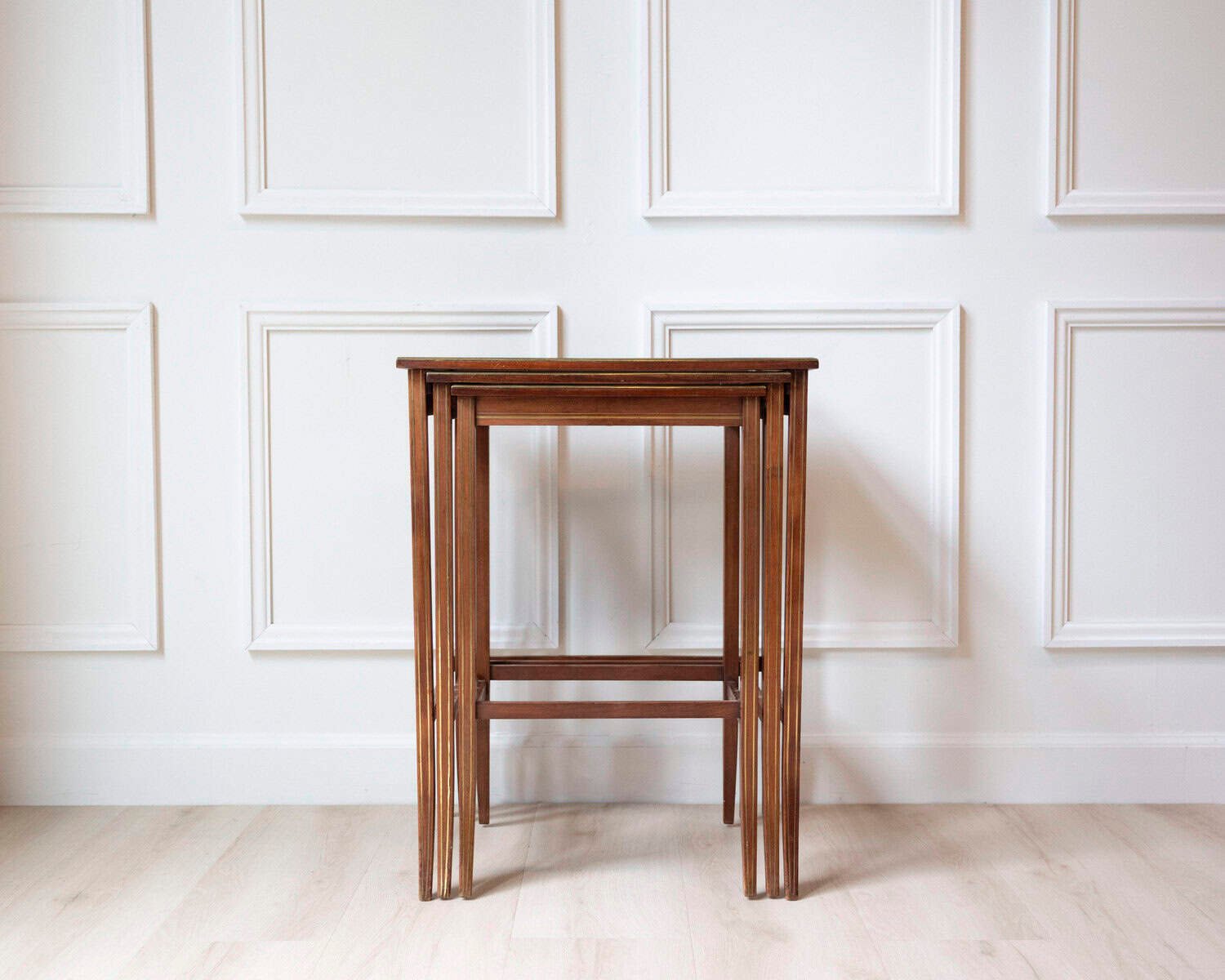 Mahogany Nesting Tables - JAA